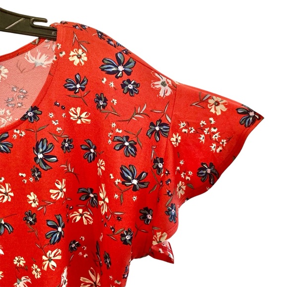 Jules & Leopold | Flutter Sleeve Blouse - Picture 5 of 11